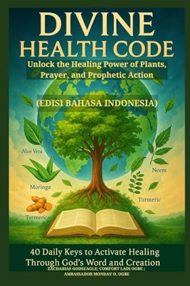 DIVINE HEALTH CODE - 40 Daily Keys to Activate Healing Through God's Word and Creation - (Edisi bahasa Indonesia)